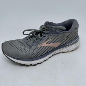 Brooks Adrenaline GTS 20 Shoes Womens Size 9 Gray Pink Running Sneakers